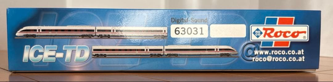 鉄道模型 ROCO ICE-TD DCC LokSound 63031