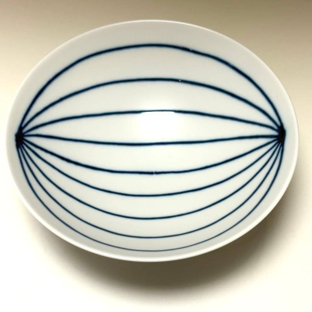 白山陶器　平茶碗　3個セット　波佐見焼　美品