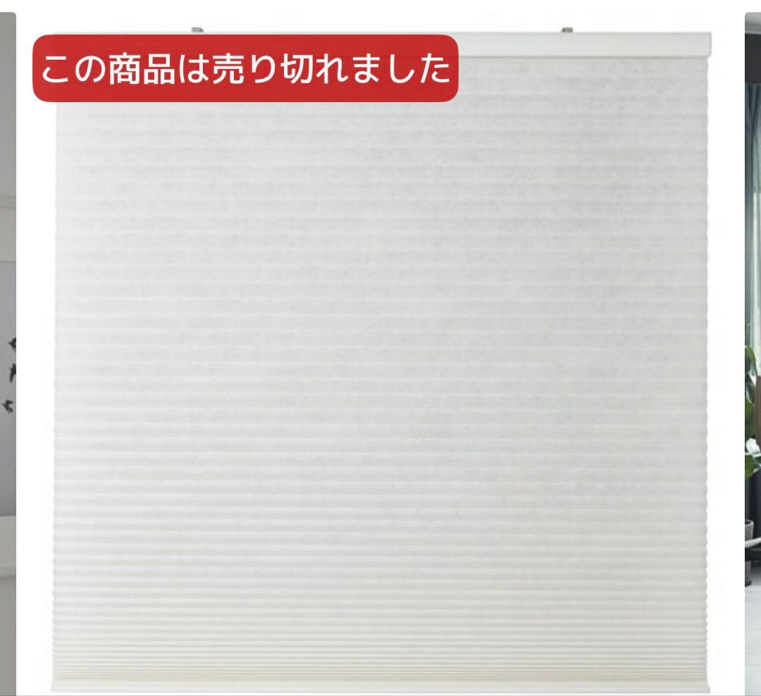 IKEA PRAKTLYSING ホワイト ブラインド