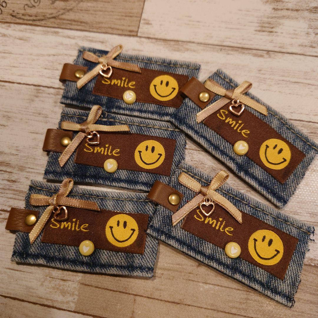 メグえもん様お取り置き　にこちゃんタグ＆ぷっくりハート4個×4セット