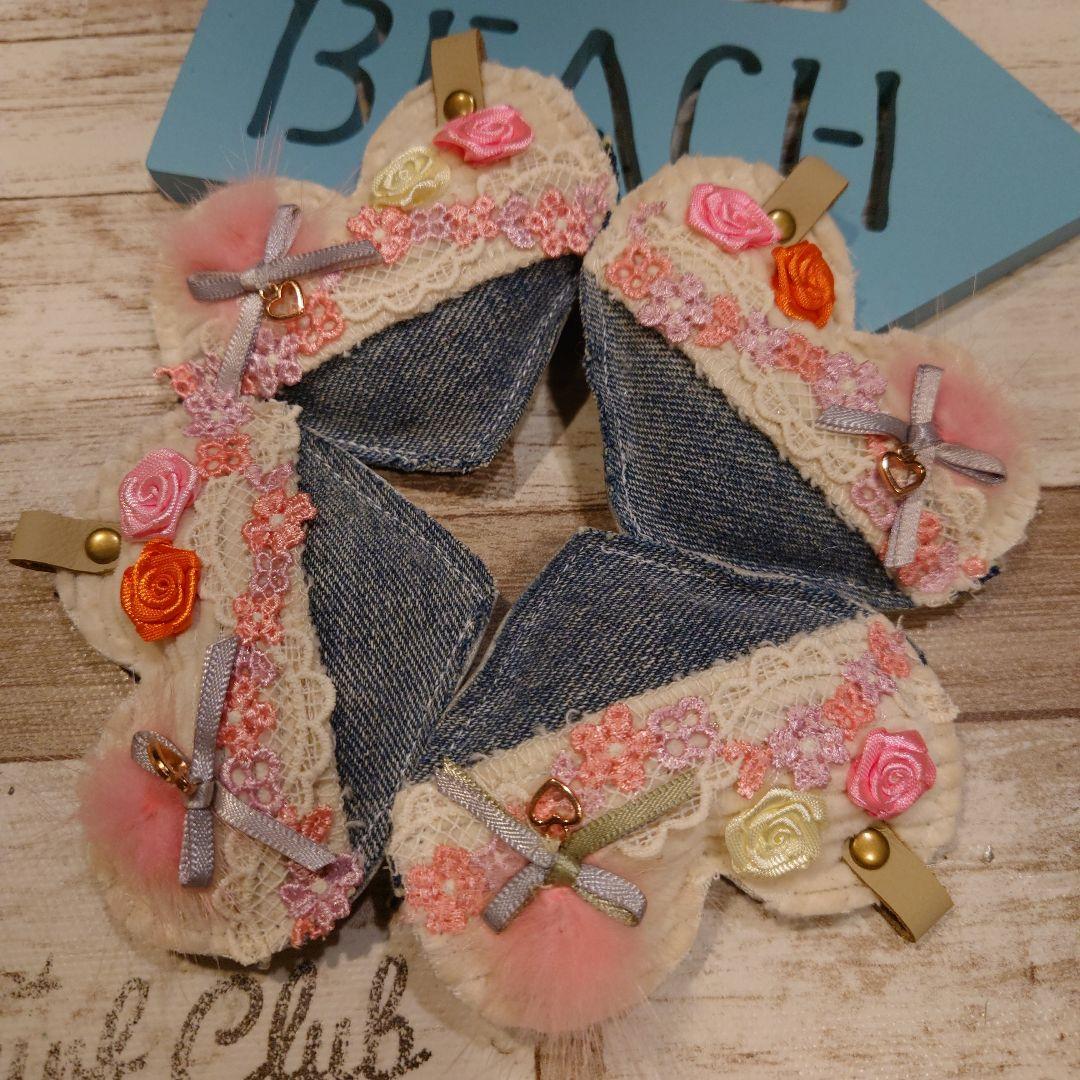 メグえもん様お取り置き　にこちゃんタグ＆ぷっくりハート4個×4セット