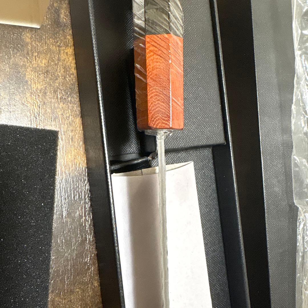 27センチ切付け包丁ダマスカス鋼