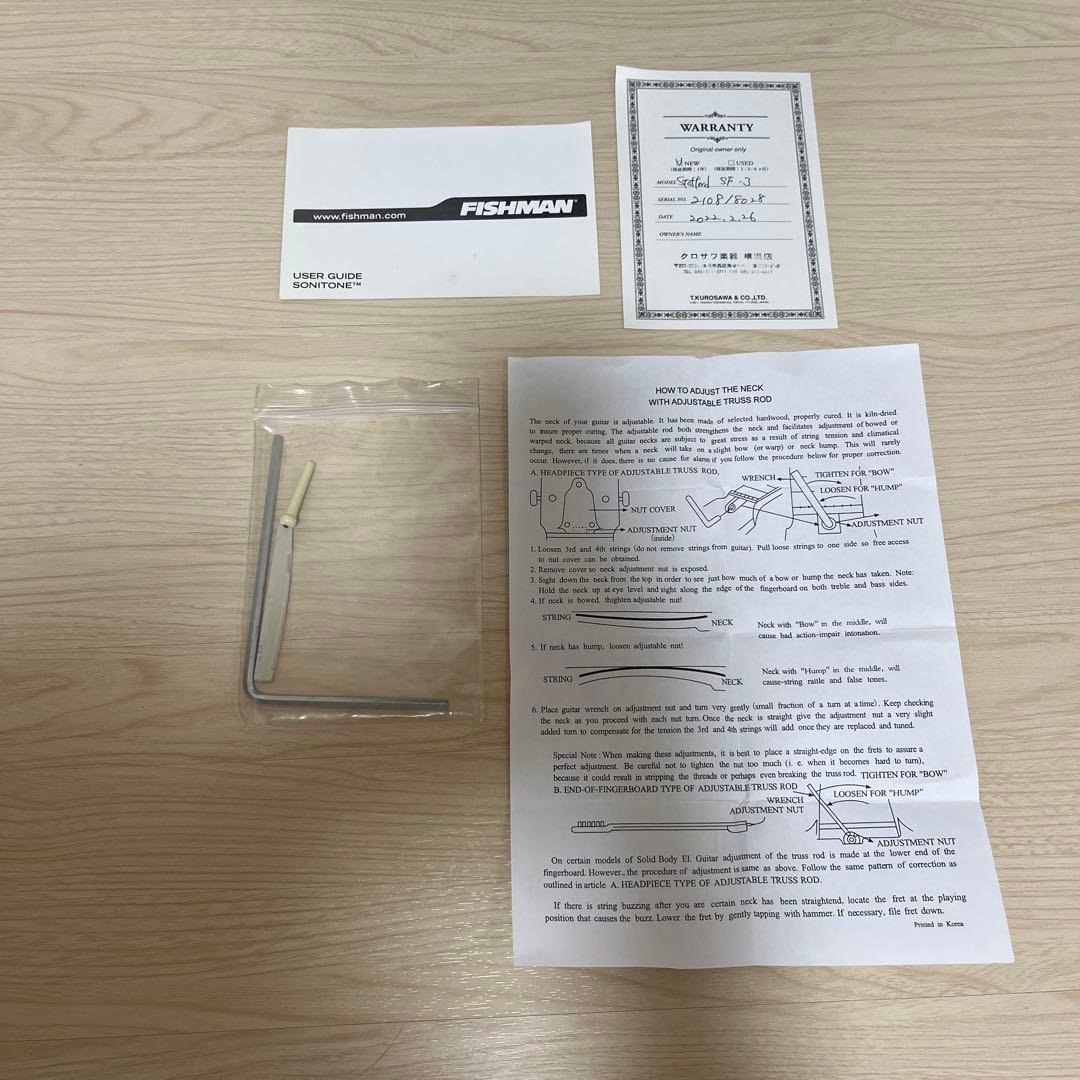 Stafford&Co. アコースティックギターSF-3F NT クロサワ楽器