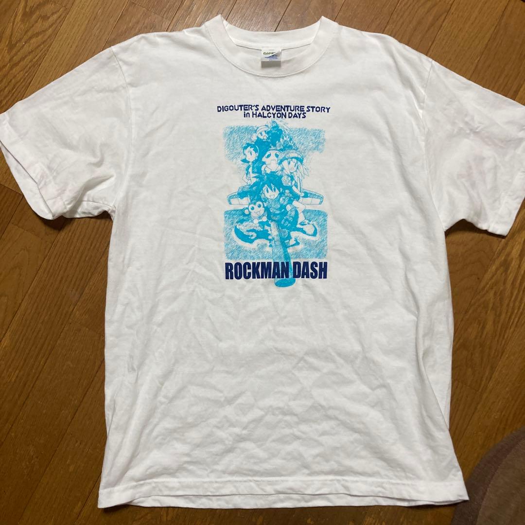 【希少】ROCKMAN DUSH tシャツ ロックマンダッシュ