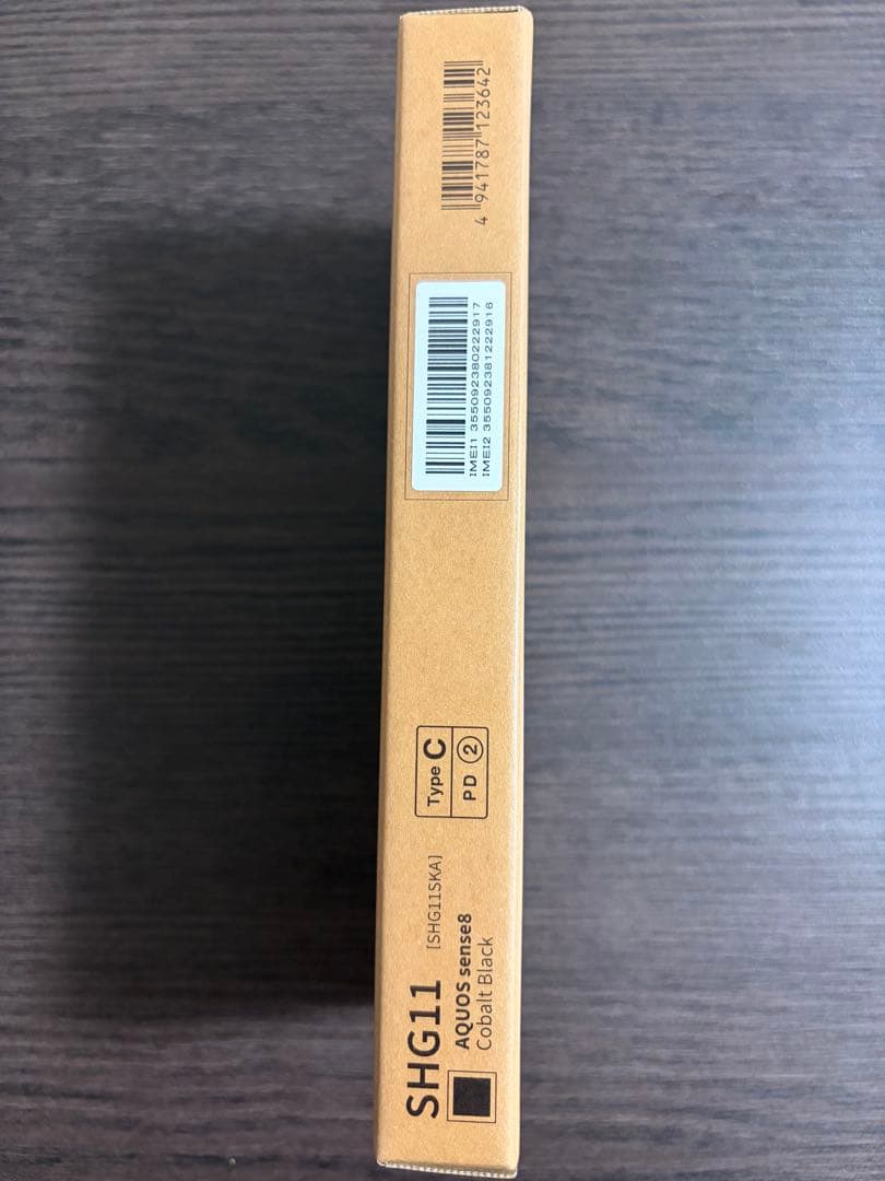 AQUOS スマートフォン 本体 ブラック 動作確認済み SIMフリー