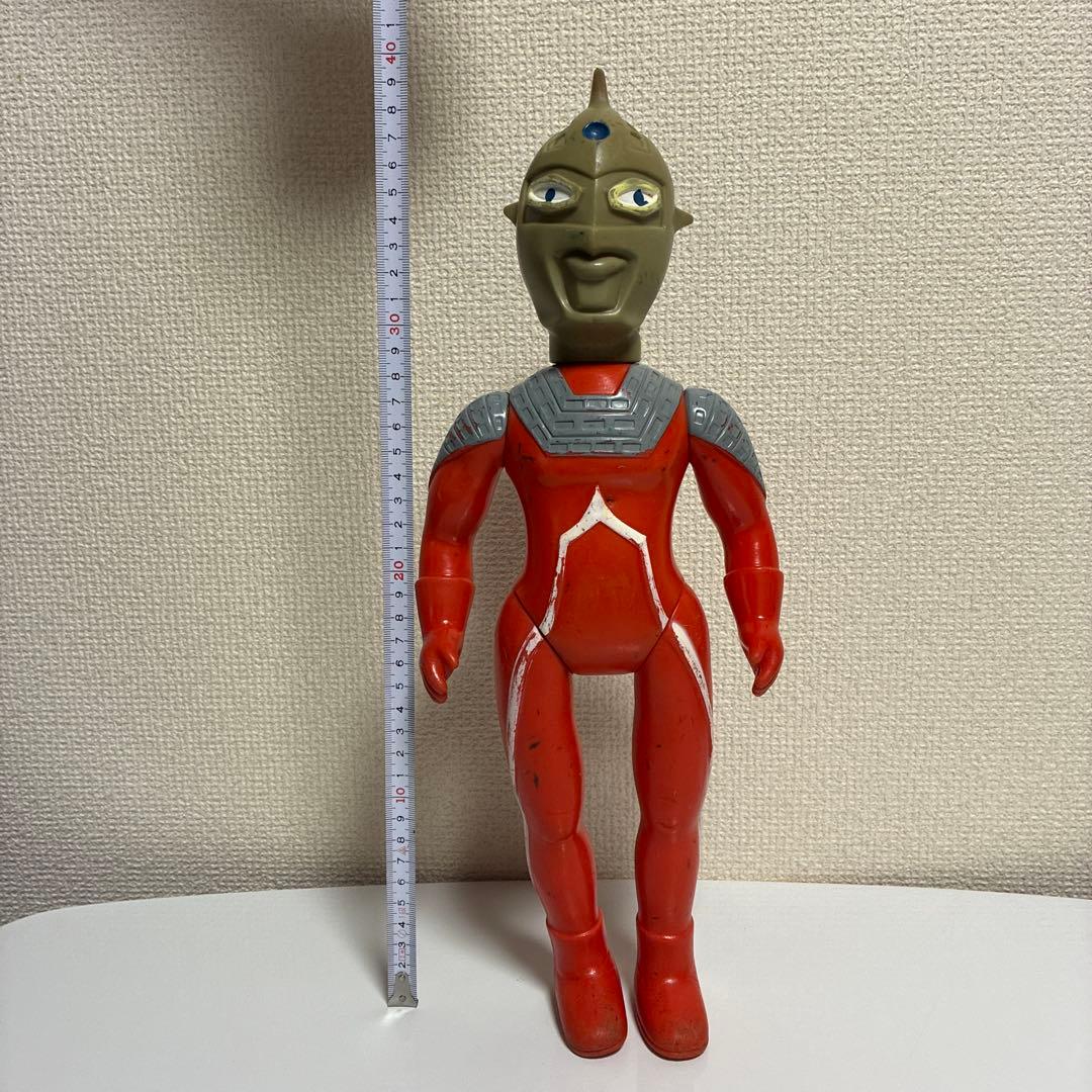 ブルマァク ウルトラセブン 当時物 ジャイアントサイズ [記名あり]