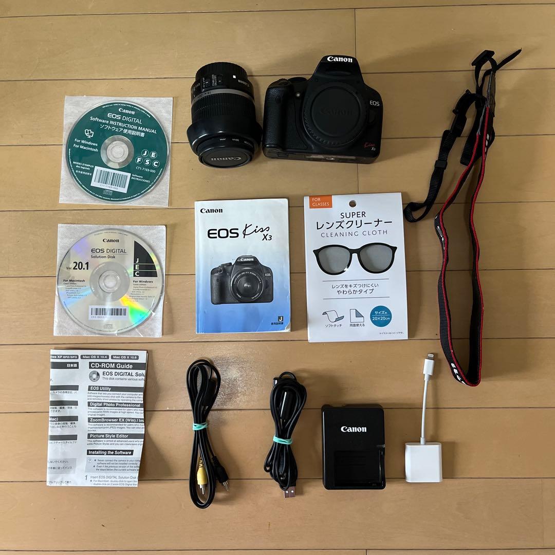 Canon EOS Kiss X3 デジタル一眼レフカメラ