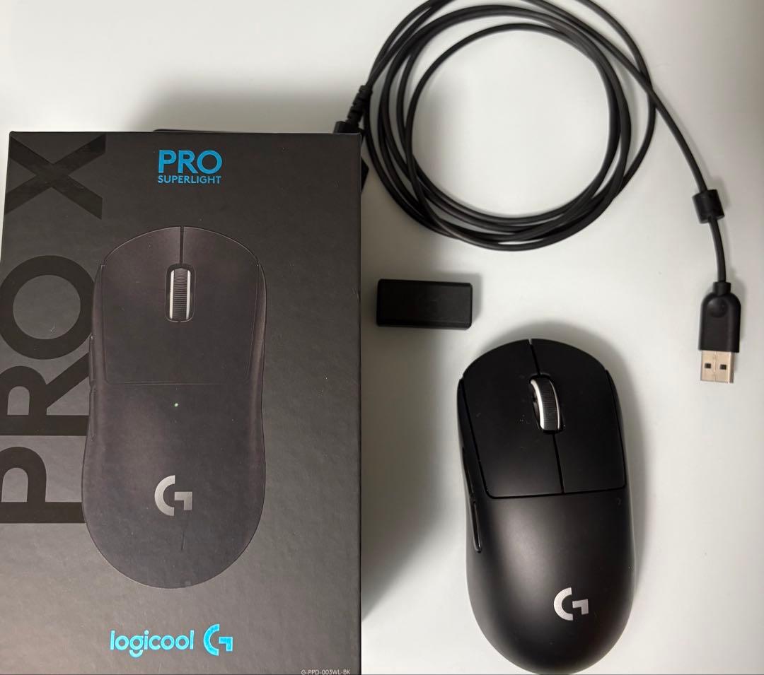 Logicool PRO X SUPERLIGHT ワイヤレスマウス