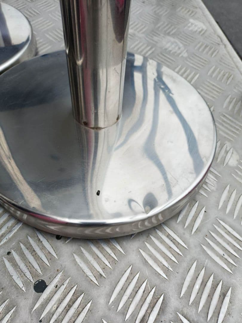 ベルトパーテーション ポール 5本セット パーテーション 連結 自立 90cm