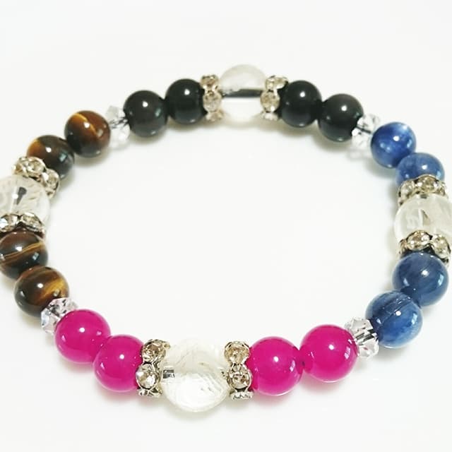 四神の天然石ブレスレット