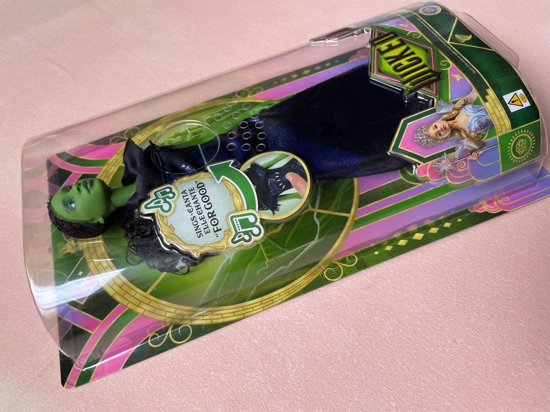 Wicked エルファバ シンギングドール　歌う　ウィキッド　人形　永遠の約束