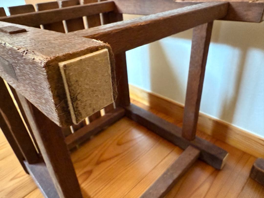 昭和　学校机＆椅子　セット　2人用