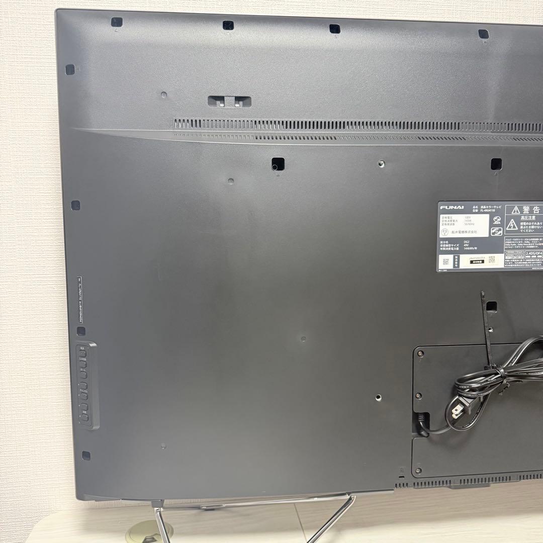 【全国発送】【極美品】FL-49U4110 49V型 4K液晶テレビ 2018