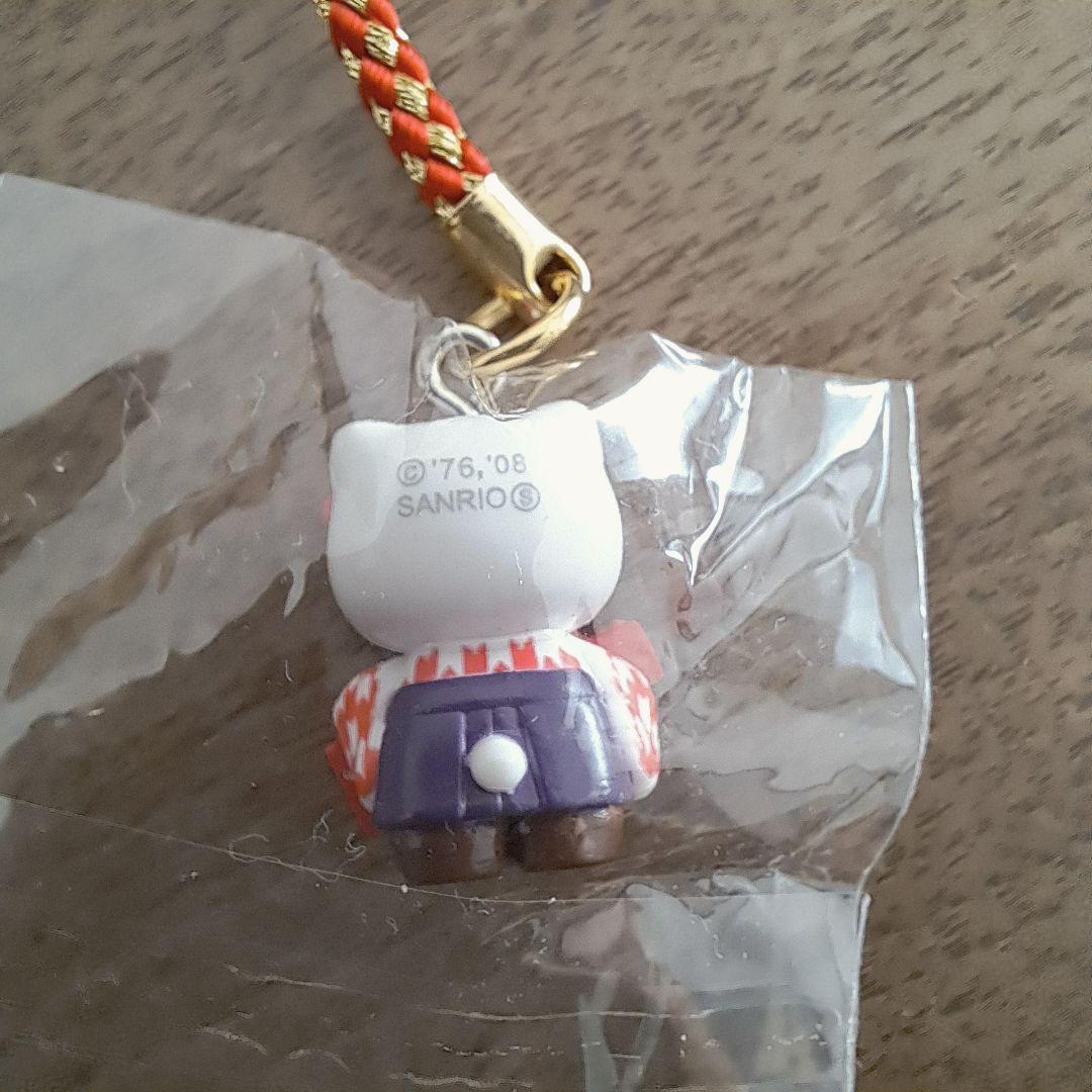 ハローキティ 琴伝流 ご当地キティ 大正琴バージョン キーホルダー