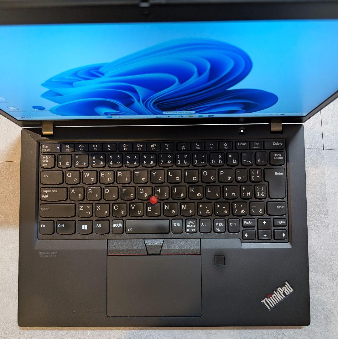 バッテリー良好 第10世代i7 ThinkPad X13 16G SSD512G