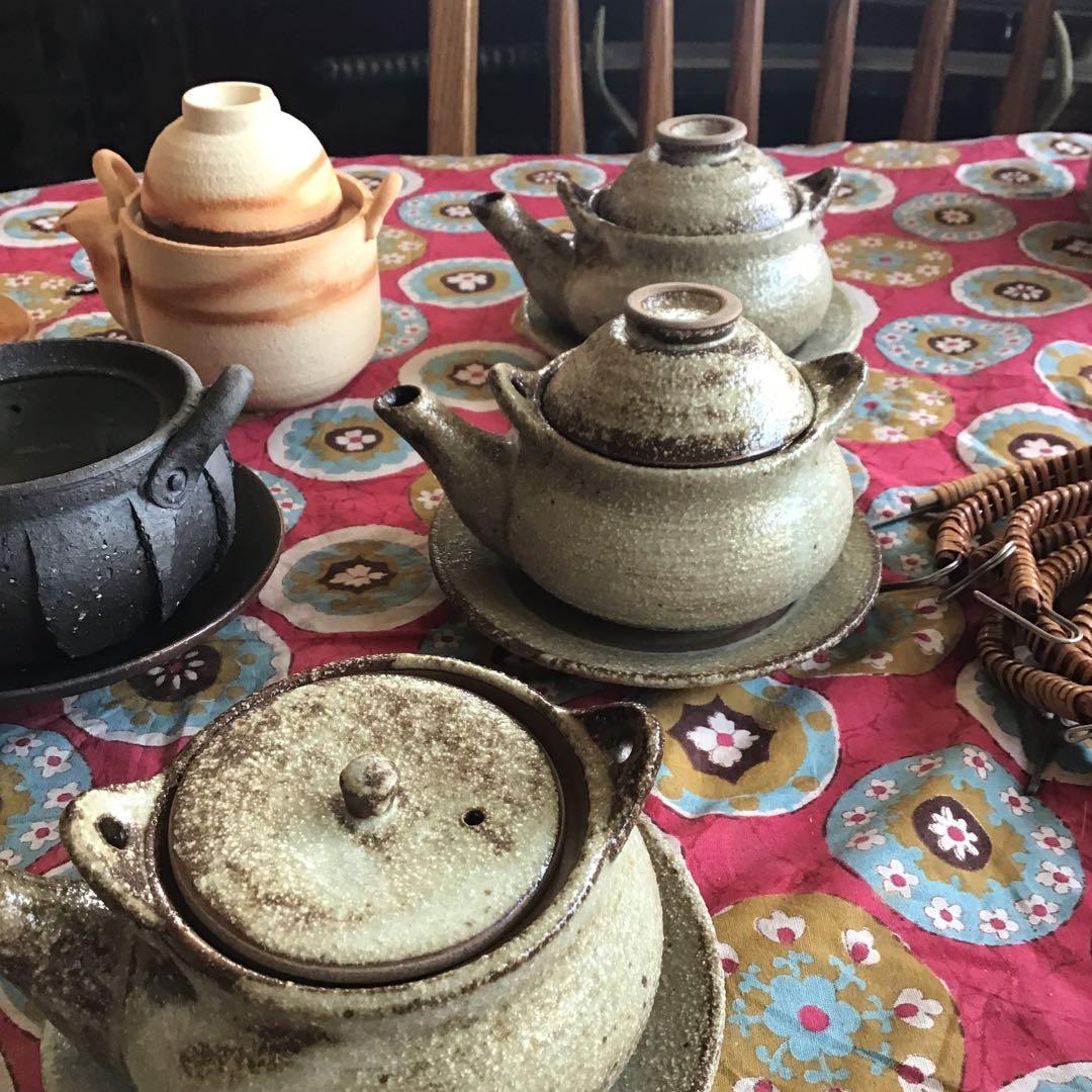 土瓶蒸し器　8個セット 鉄瓶　急須　お茶