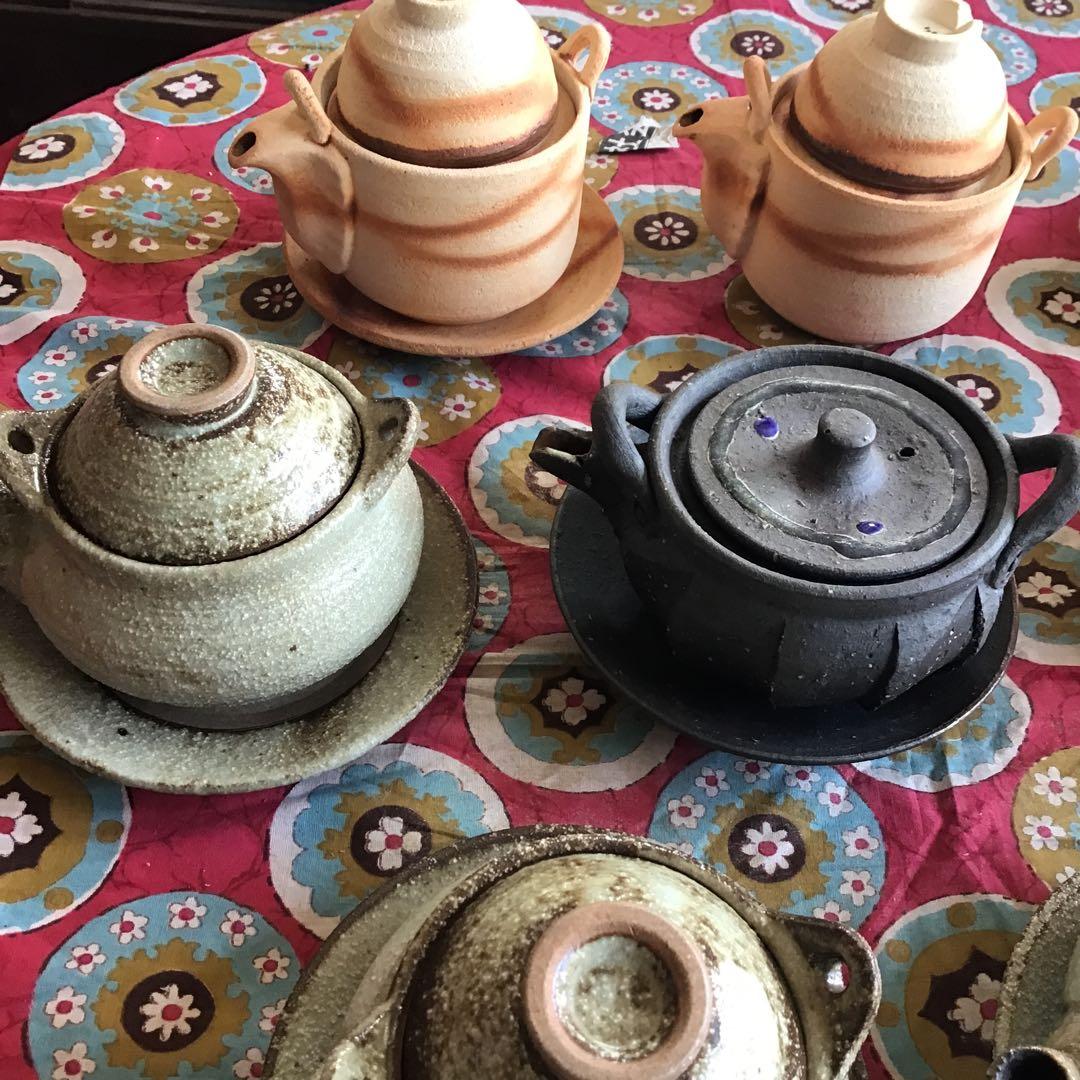 土瓶蒸し器　8個セット 鉄瓶　急須　お茶