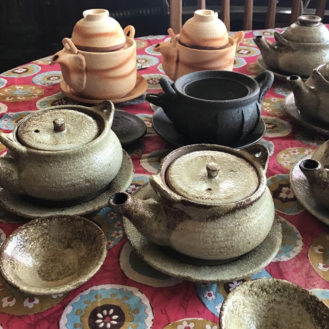 土瓶蒸し器　8個セット 鉄瓶　急須　お茶