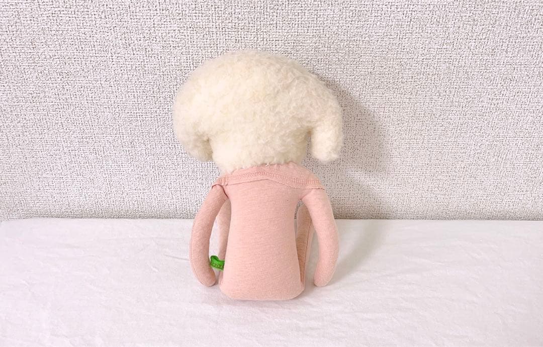 BOBBYDAZZLER ボビーダズラー　ぬいぐるみ　イヌ　古着　ボタン　一点物
