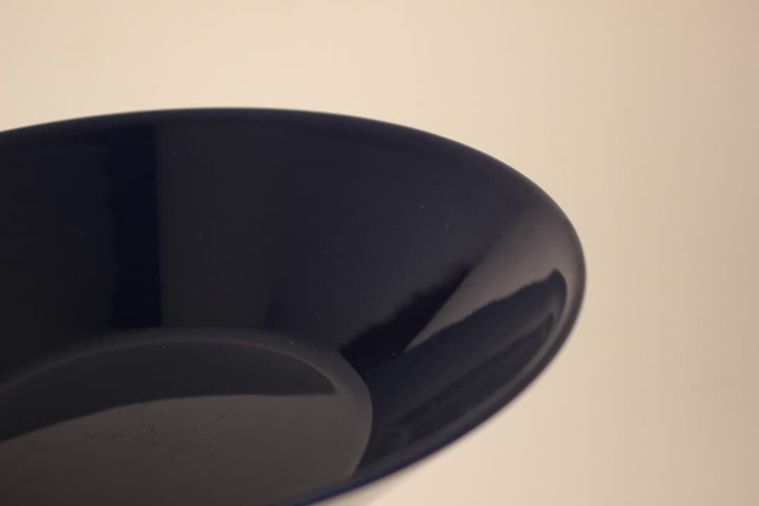 　イッタラ　ティーマ　ネイビー×レット　プレート・ボウル