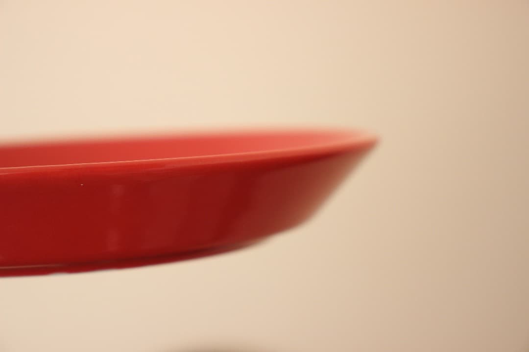 　イッタラ　ティーマ　ネイビー×レット　プレート・ボウル