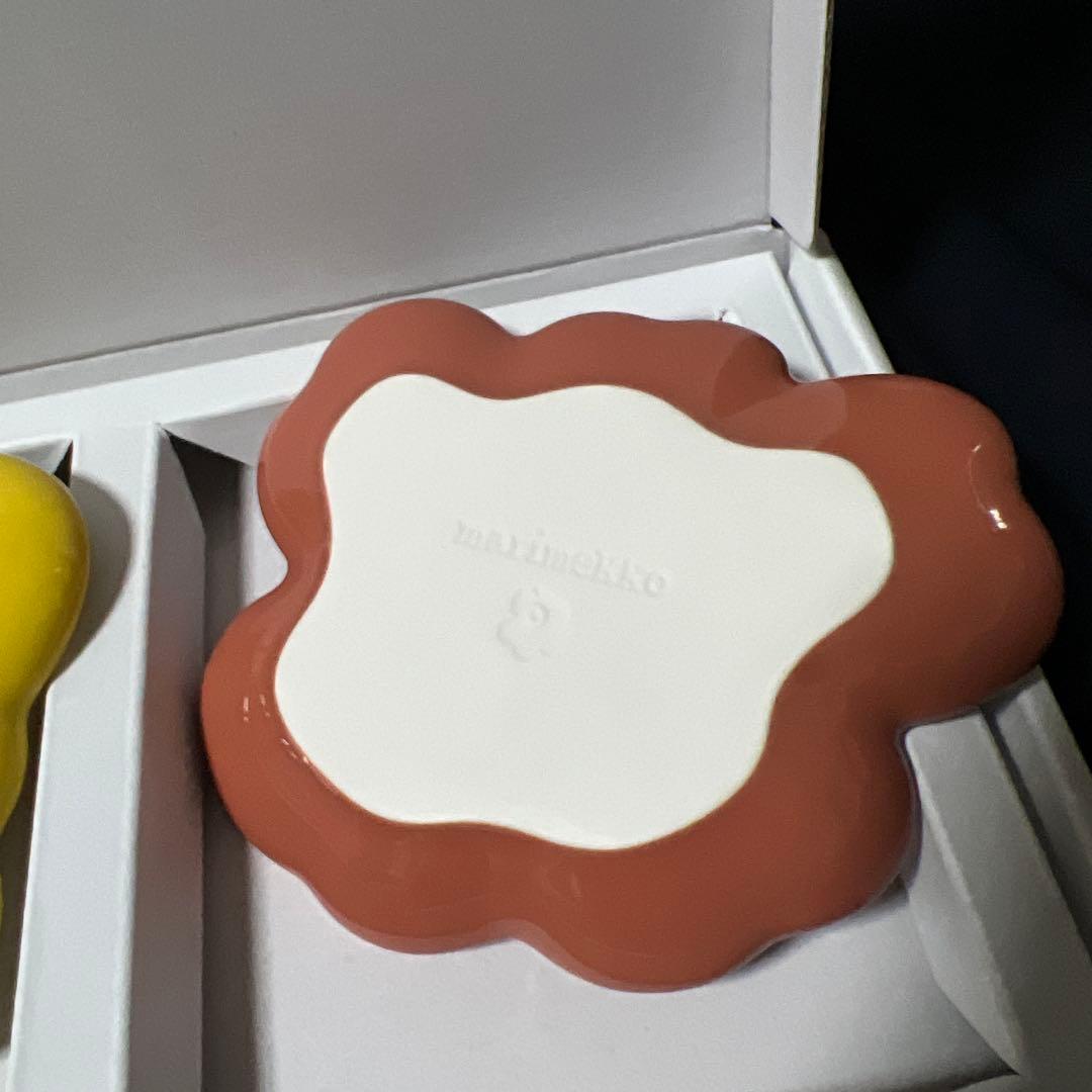 UNIKKO 60th Anniversary 花型プレート 2枚セット