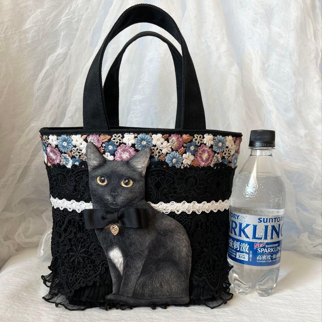 ゆ*ら様 インド 刺繍 リボン ミニ トート バッグ フリル コヤンイサムチョン