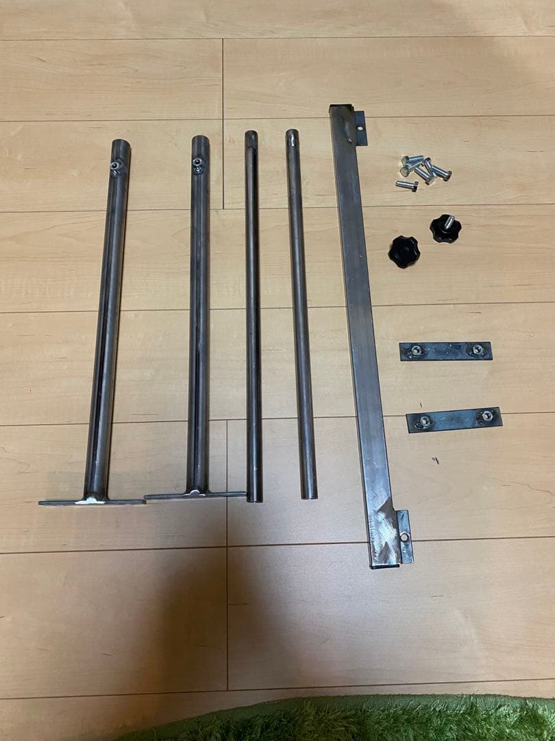 アイアンシェルフ　アイアンラック　植物棚　アガベ　ライトレールバー