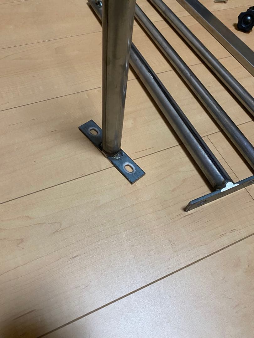 アイアンシェルフ　アイアンラック　植物棚　アガベ　ライトレールバー