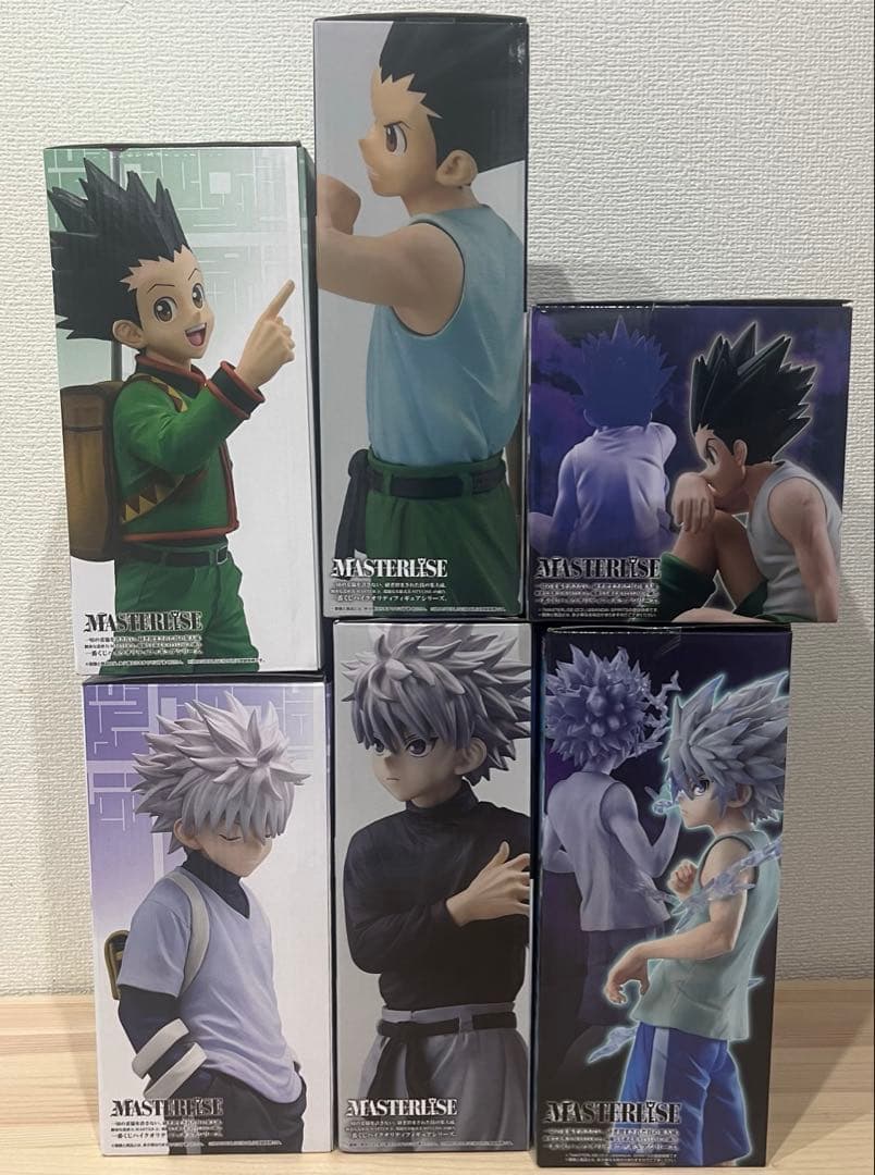 専用　一番くじ HUNTER×HUNTER ゴン、キルア　フィギュア　6個セット