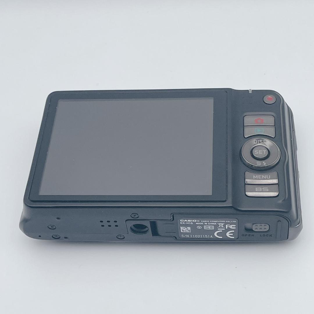 【極美品】CASIO EXILIM コンパクトデジタルカメラ EX-H15