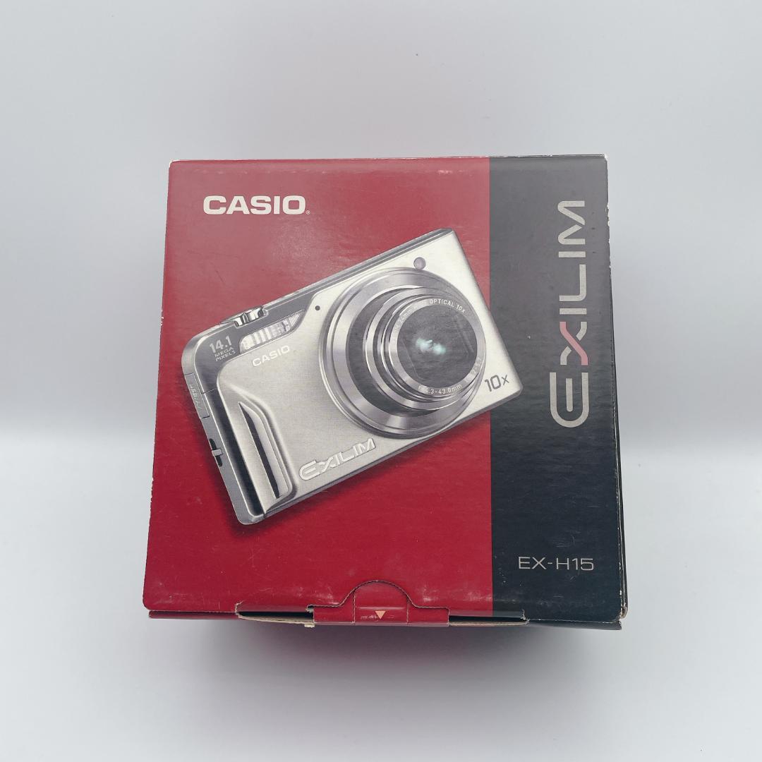 【極美品】CASIO EXILIM コンパクトデジタルカメラ EX-H15