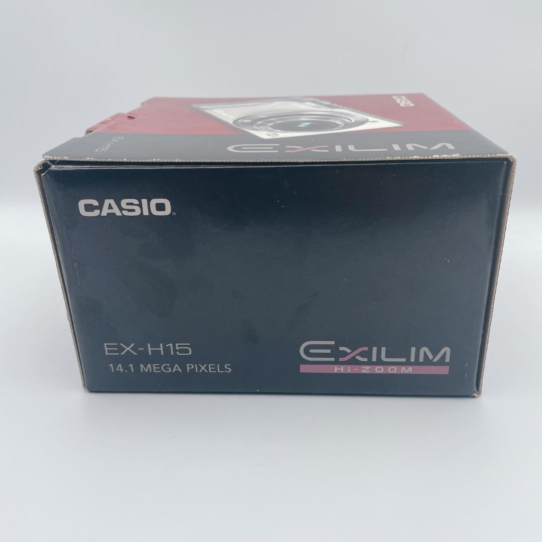 【極美品】CASIO EXILIM コンパクトデジタルカメラ EX-H15