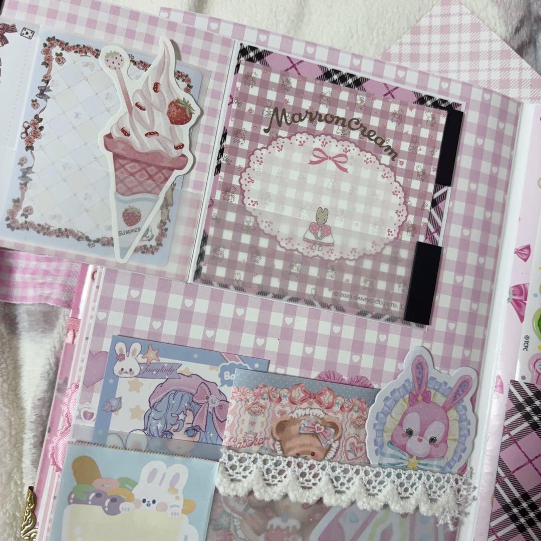 おすそ分けファイル 大量 豪華 リボン ピンク アロマンテック マロンクリーム