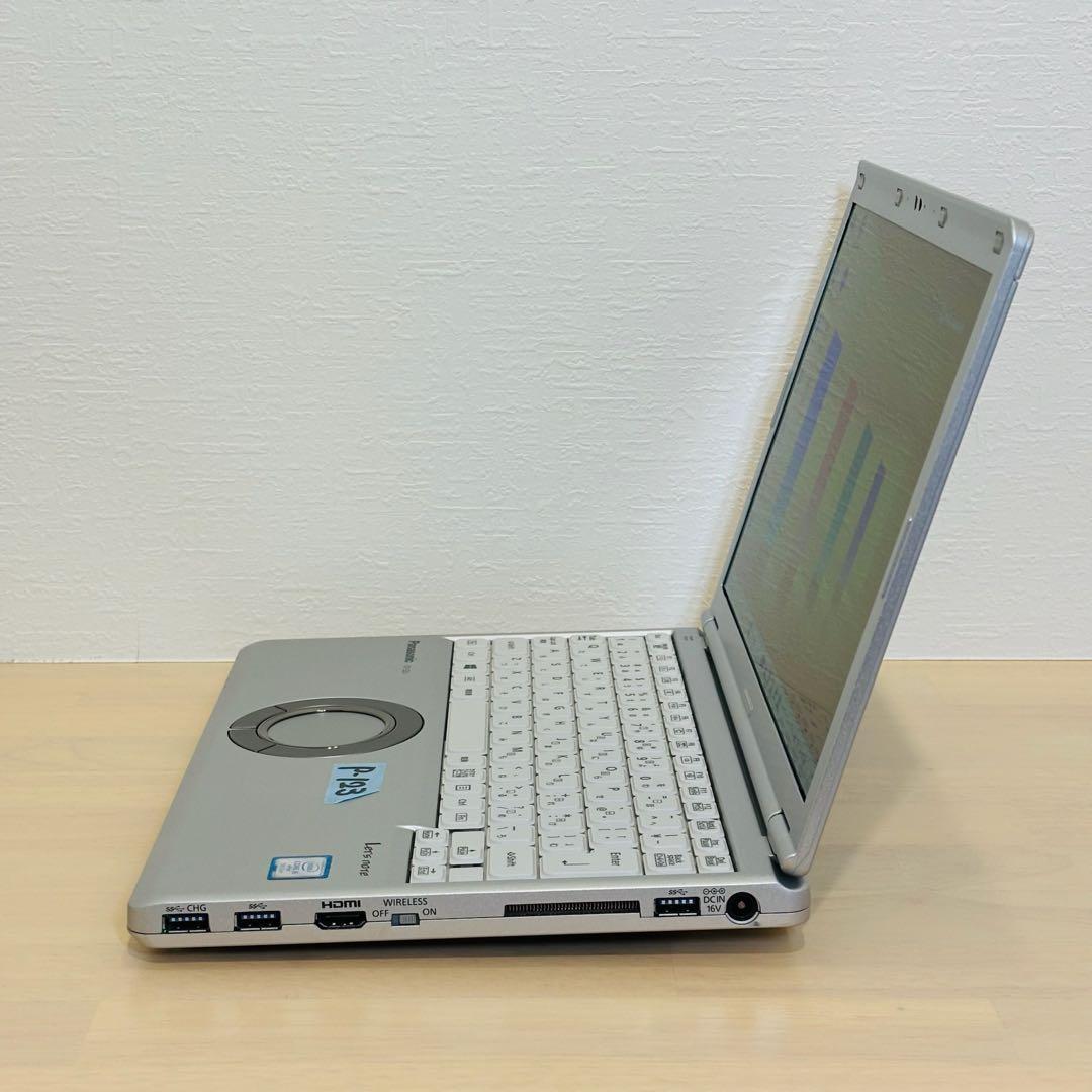 レッツノート PC Windows11 SSD DVD オフィス付き P-123