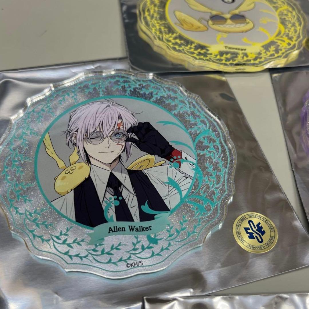 D.gray-man Dグレ アクリルコースター 缶バッジ アレン　リナリー