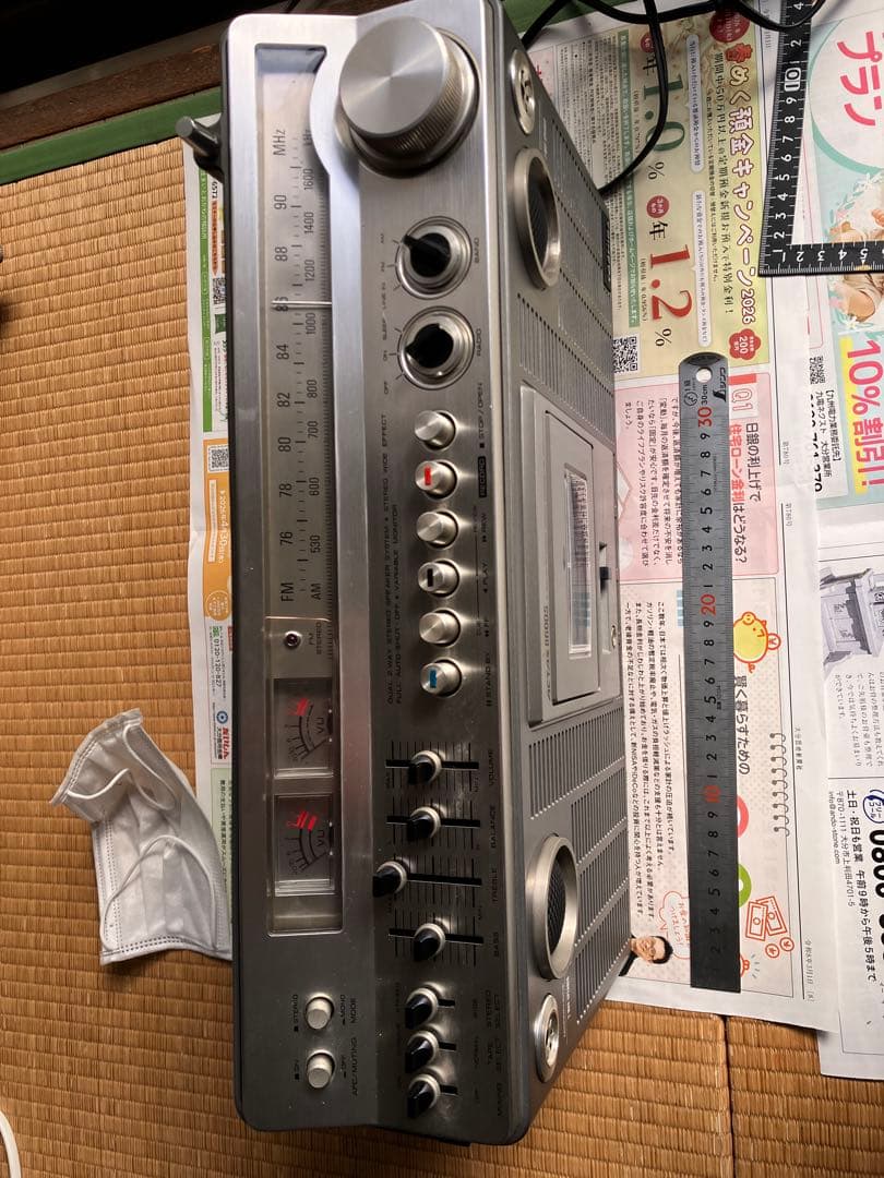 TOSHIBA 東芝 ACTAS 8600S RT-8600S ラジカセジャンク