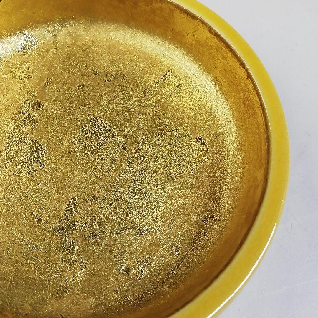 Ｔ６９２　香合　『交趾　独楽』『谷口翠雲 造』　共箱　茶道具