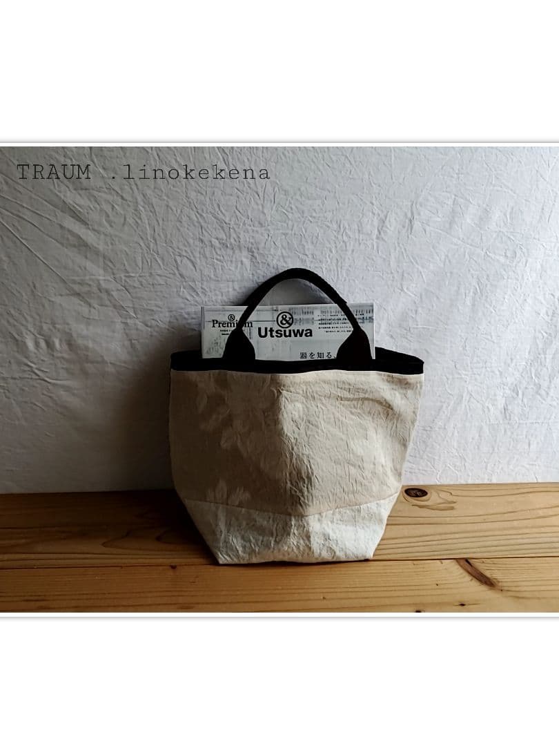 TRAUM.linokekena□new.336-originalリネンtote
