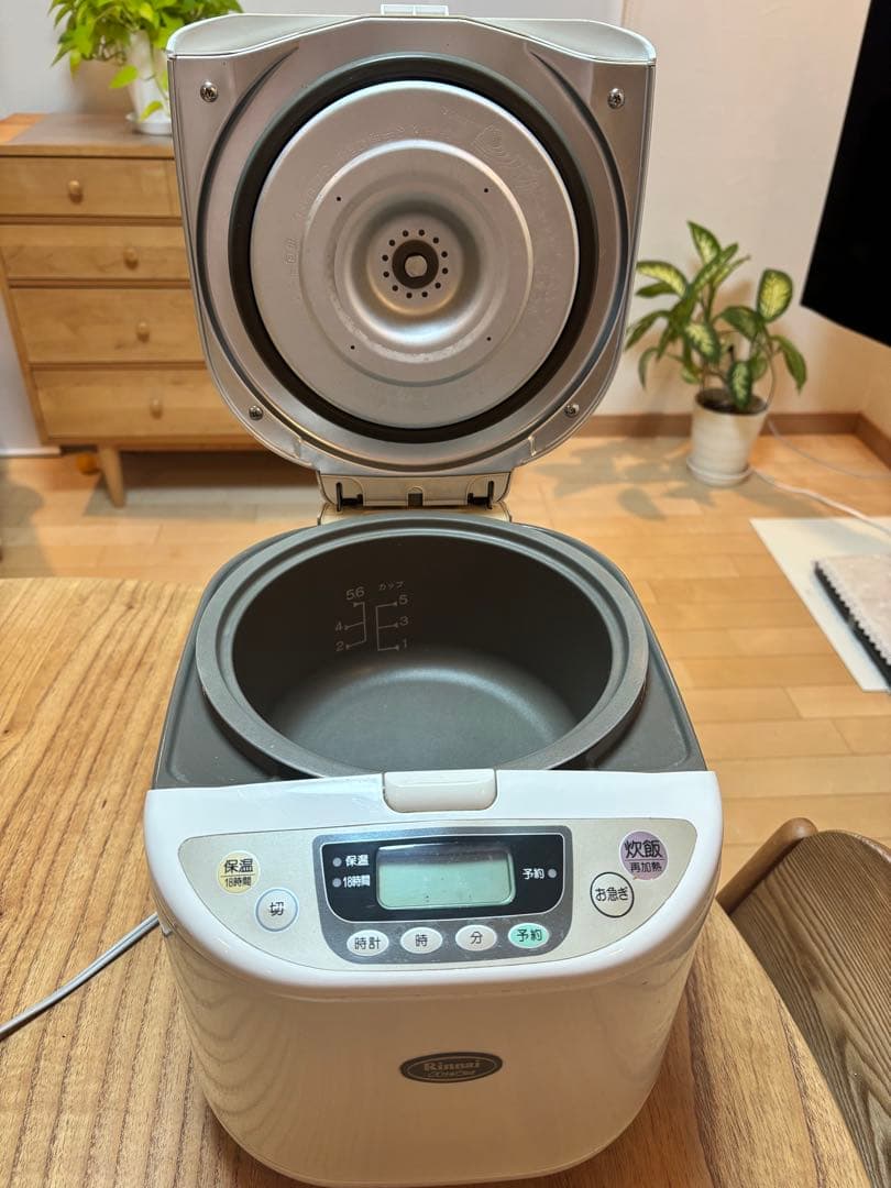 リンナイ　ガス　炊飯器　ジャー　5.6合炊き