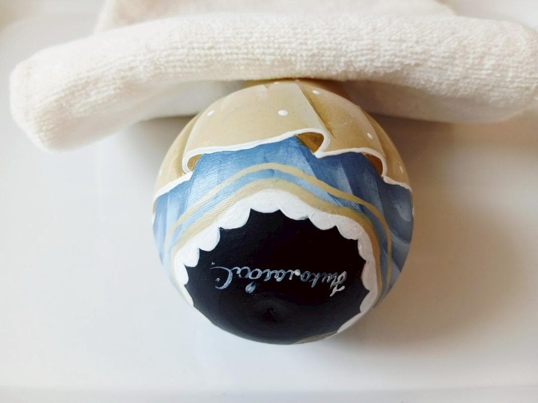 【CBT122】9cm級 おきあがりこぼし(大) スベトラーナ　黒猫ちゃん