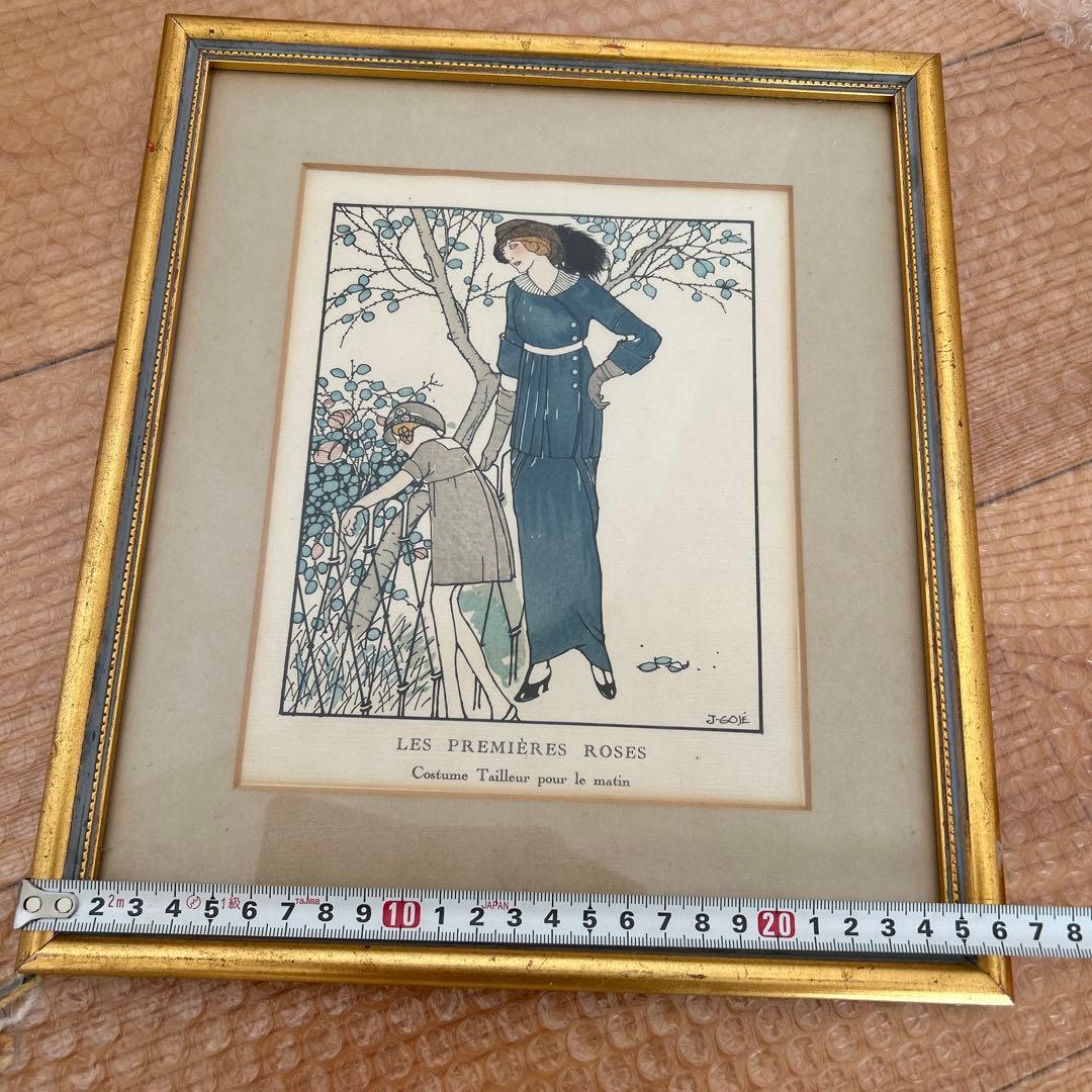 フランス銅版画　ガゼット・デュ・ボントン