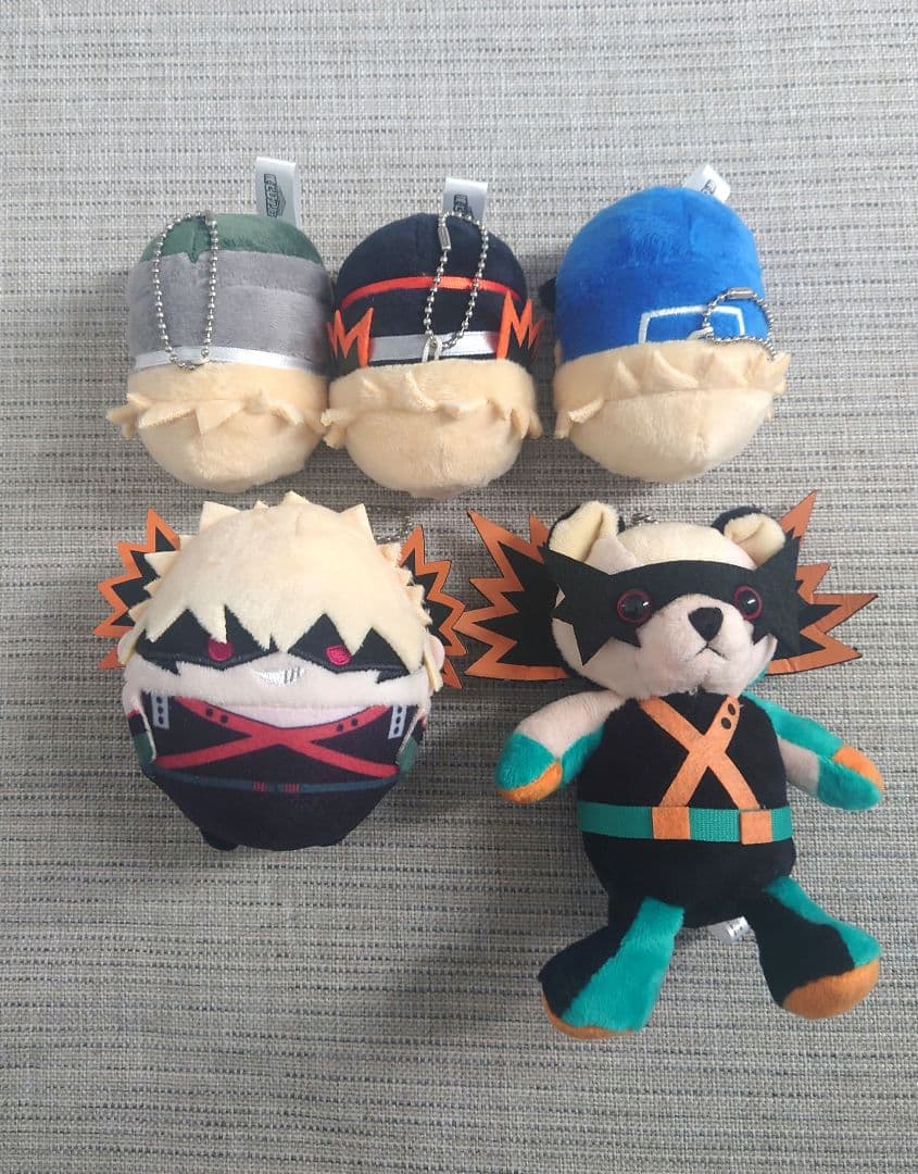 爆豪勝己 もちもちマスコット ふわコロりん ベア くま