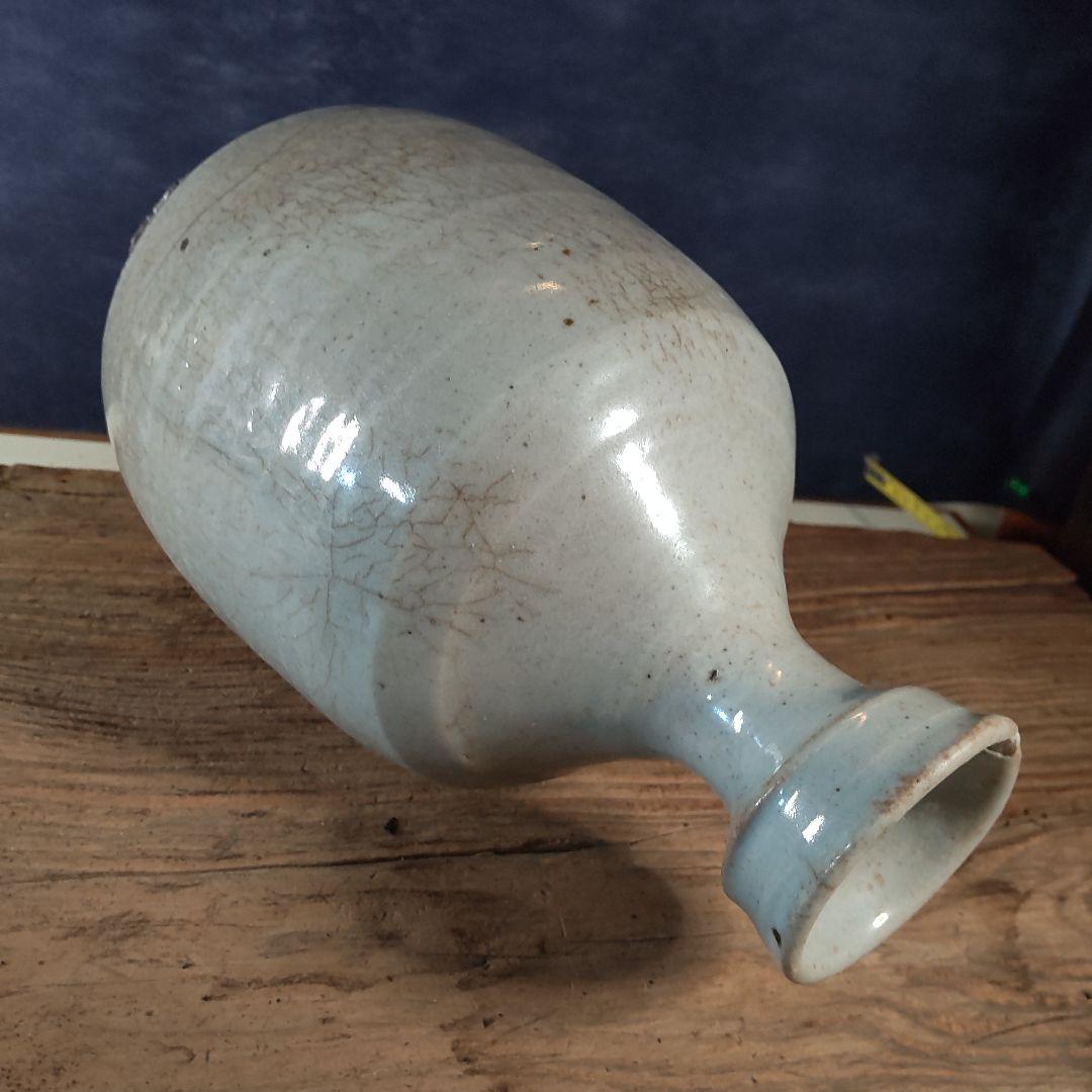 李朝徳利（キズ有り）