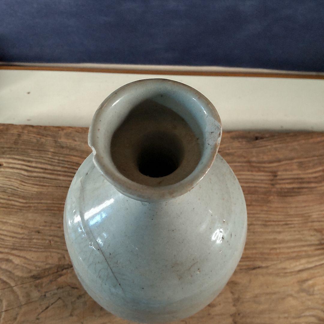 李朝徳利（キズ有り）
