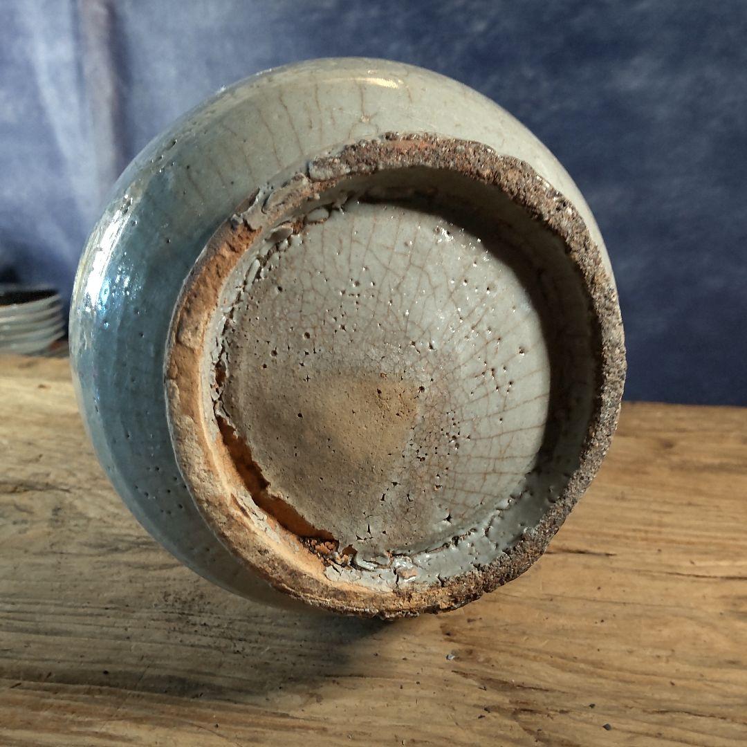 李朝徳利（キズ有り）