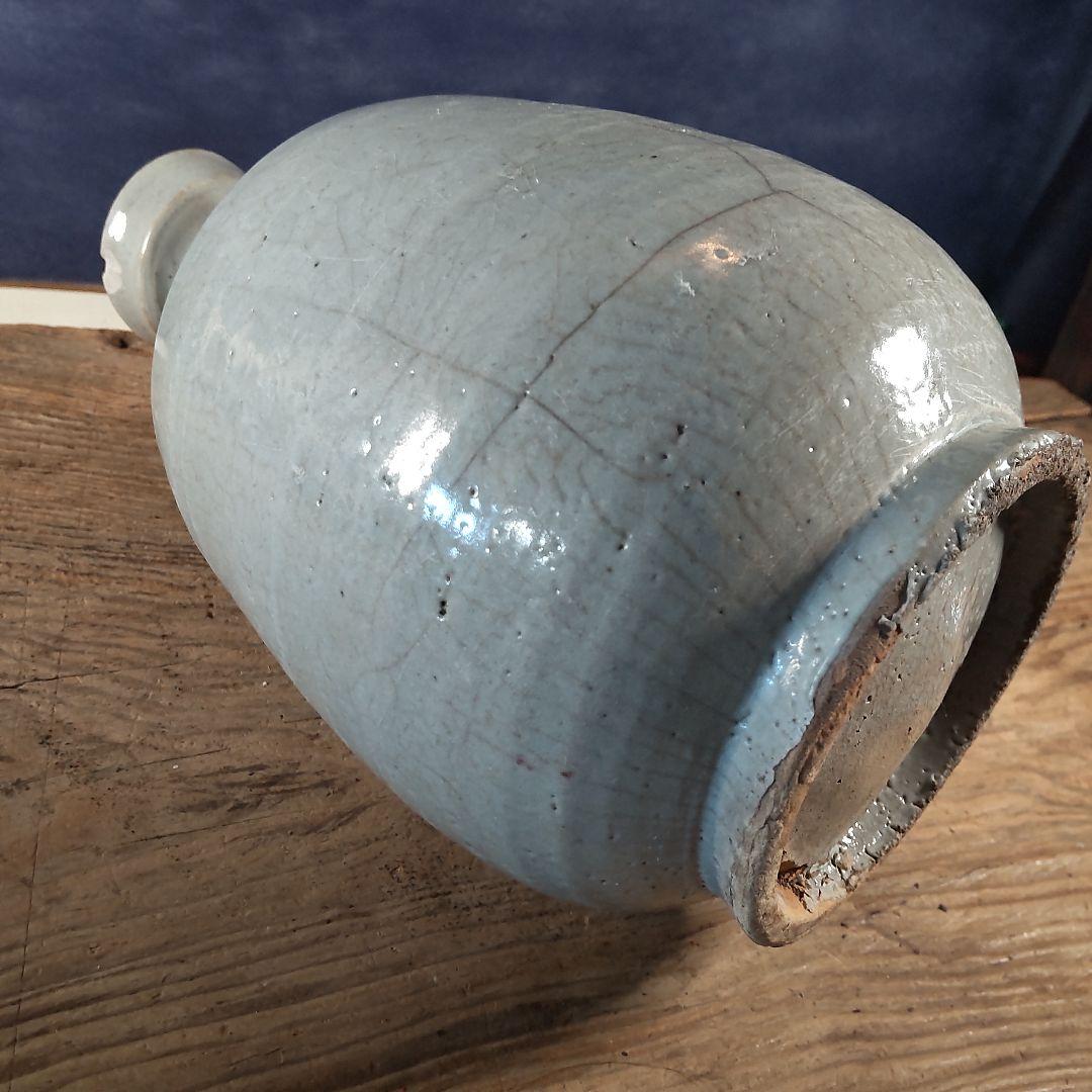 李朝徳利（キズ有り）