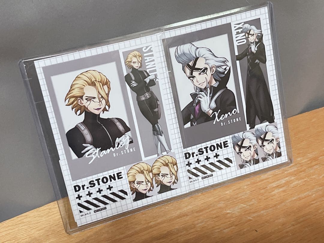 Dr.STONE まるくじ アクリルスタンド 缶バッジ スタンリー ゼノ