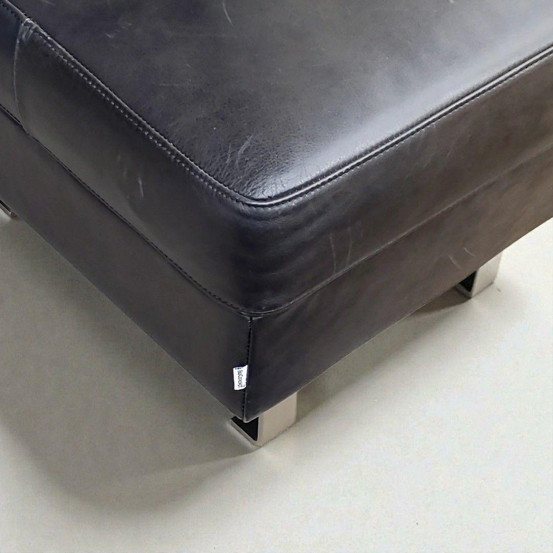 BoConcept ボーコンセプト I.D.V.2 本革 オットマン スツール