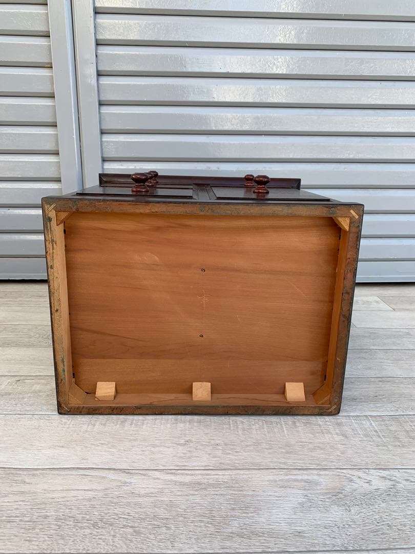 彫印あり　松本民芸家具　小引き出し　小物入れ　収納